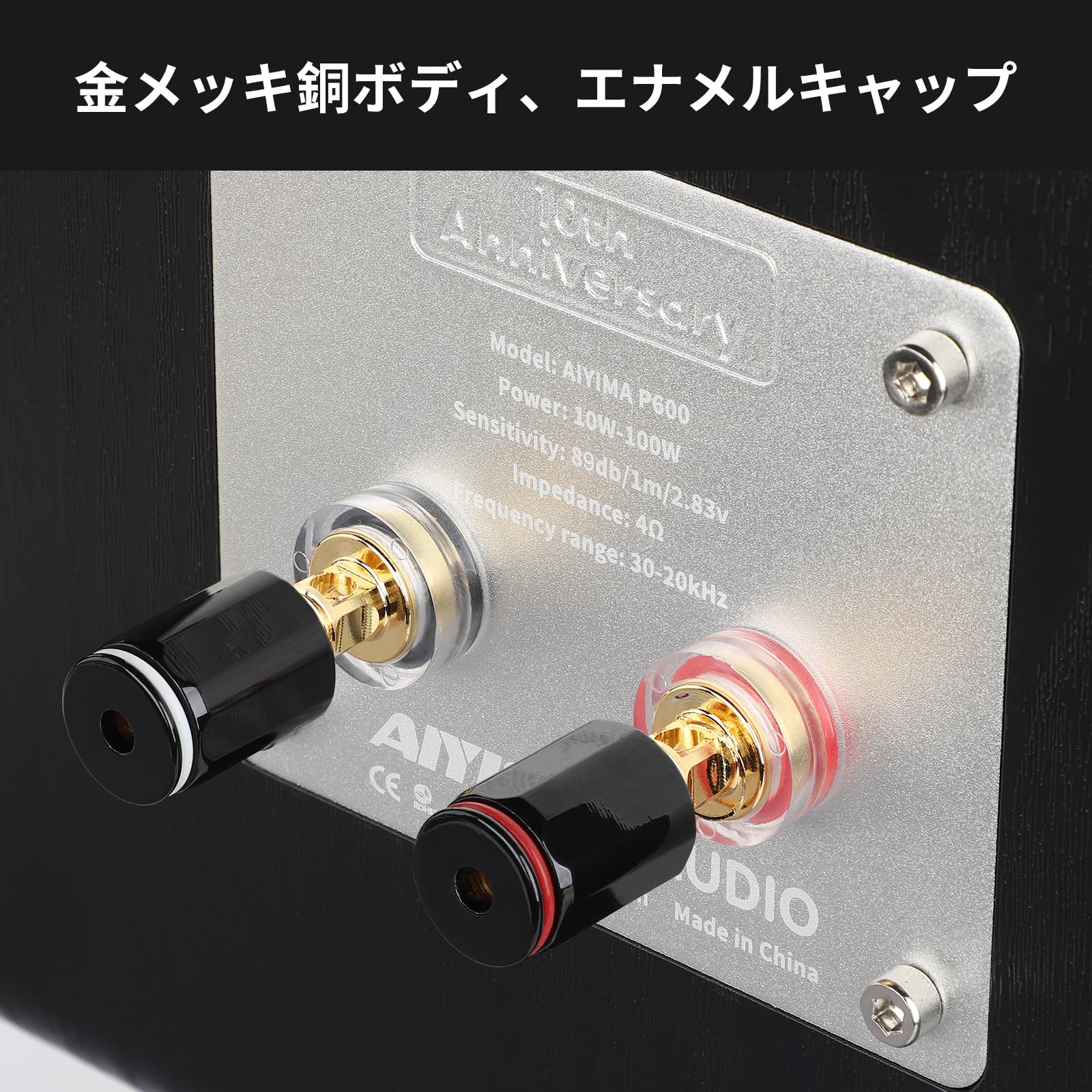 Amazon.co.jp: AIYIMA P600 50W×2 パッシブスピーカー 6.5インチ 4